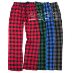 Personalized Santa Hat Flannel Pants