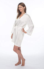 Bride and Groom Satin Robe Set
