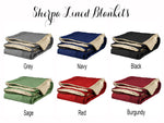 National Charity League Micro Sherpa Throw