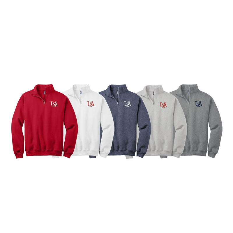 South Alabama USA Quarter Zip Sweatshirt