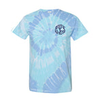 Monogrammed Spiral Tie Dye T-Shirt
