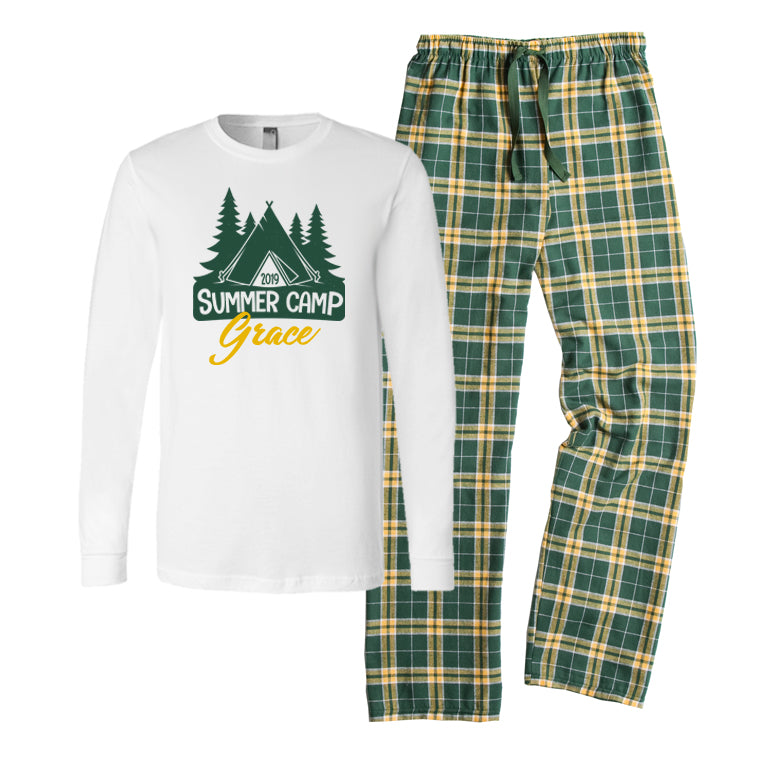 Personalized Summer Camp Pajamas - Sleepaway Camp