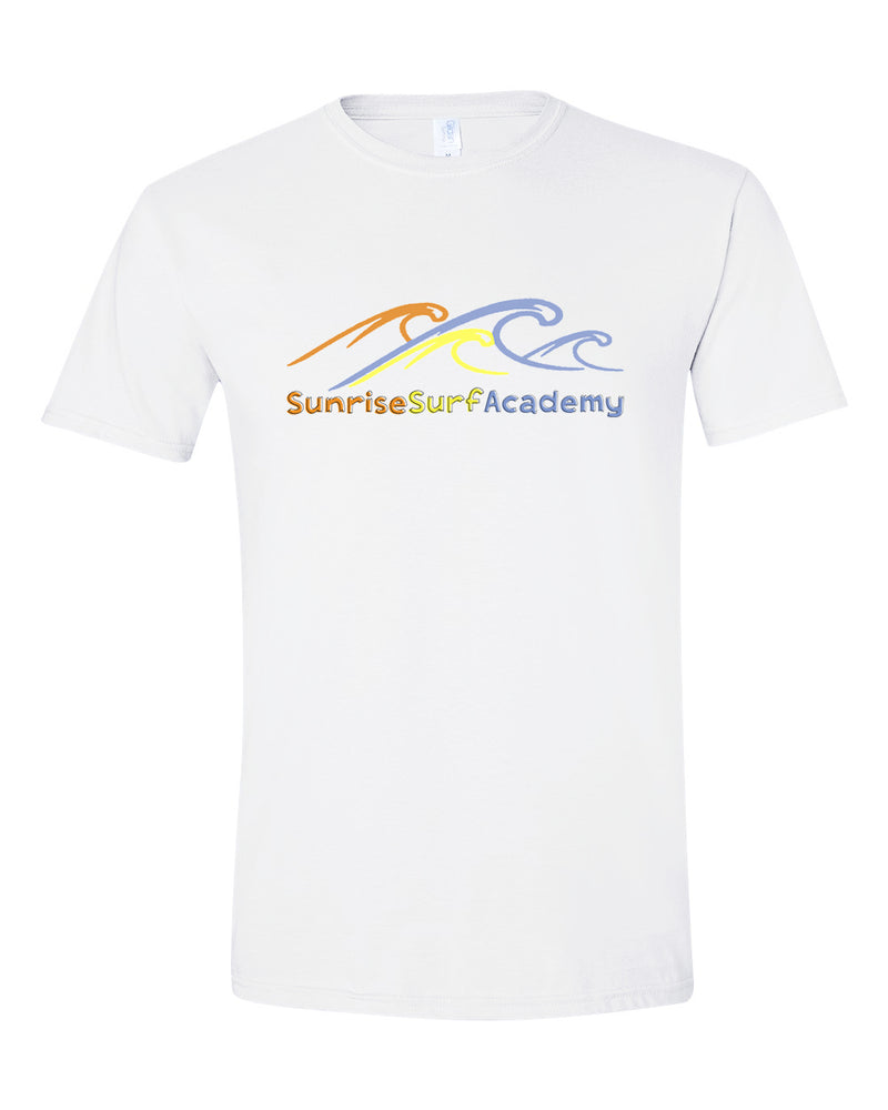 Sunrise Surf Academy Waves Logo Softstyle® T-Shirt - ADULT