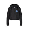The Citadel Crop Windbreaker Embroidered with Choice of Citadel Logo