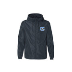The Citadel Zip Up Windbreaker - Embroidered with choice of Citadel logo