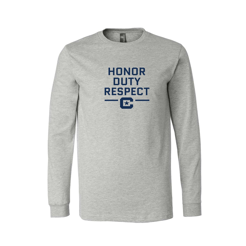 The Citadel Honor Duty Respect Long Sleeve Tee