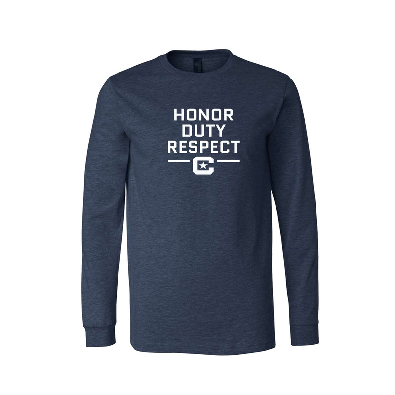 The Citadel Honor Duty Respect Long Sleeve Tee