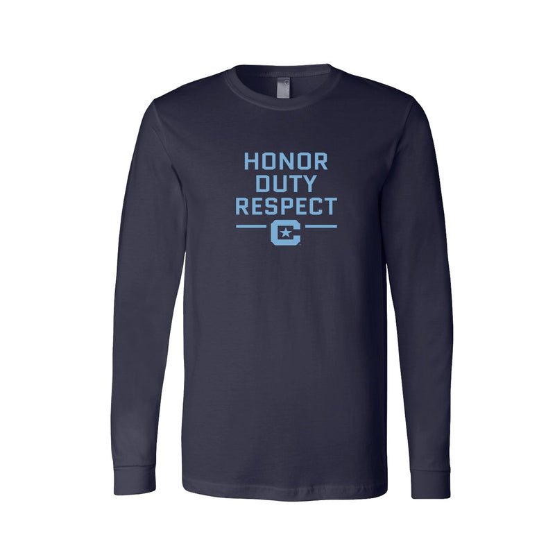 The Citadel Honor Duty Respect Long Sleeve Tee