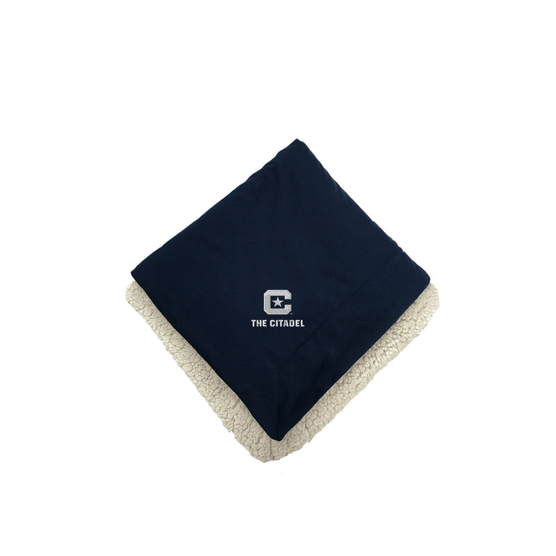 The Citadel Sherpa Lined Blanket