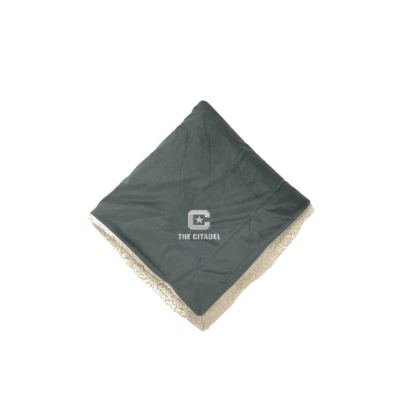 The Citadel Sherpa Lined Blanket