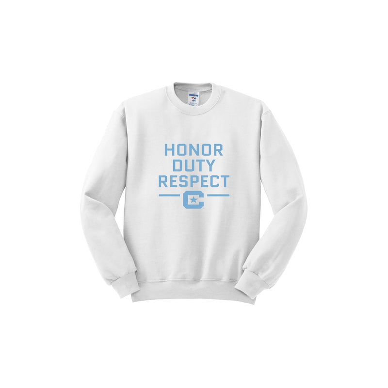 The Citadel Honor Duty Respect Crewneck Sweatshirt