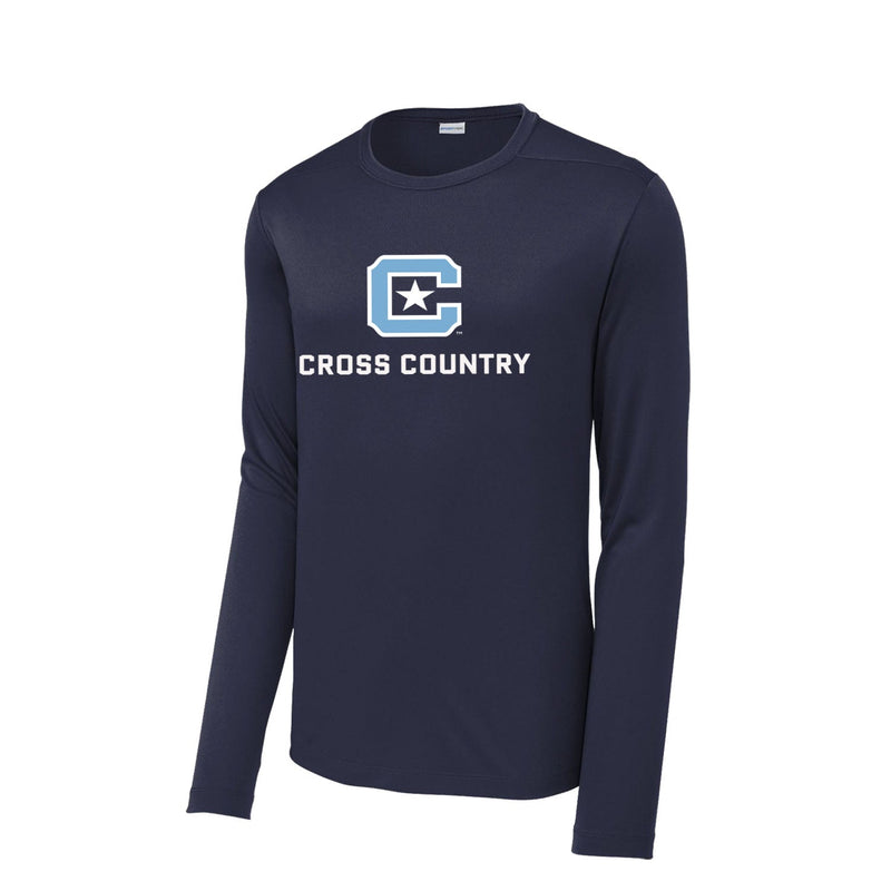 The Citadel Sport Specific Performance Long Sleeve Tee - Navy