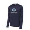 The Citadel Sport Specific Performance Long Sleeve Tee - Navy