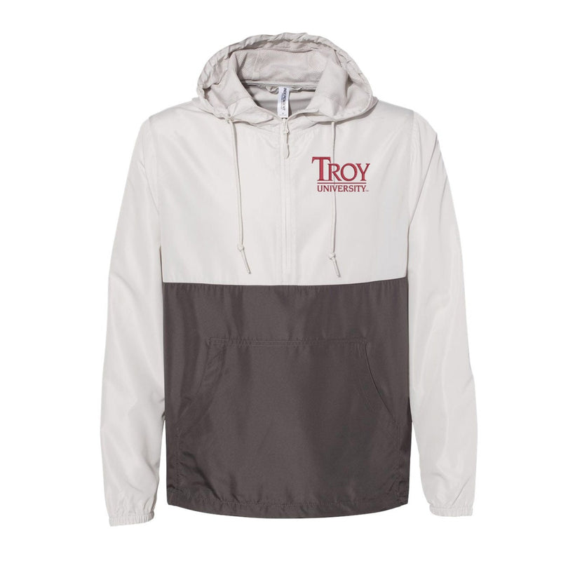 Troy University Lightweight Windbreaker Pullover Jacket