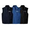 University of Tulsa Mens Fleece Vest - Embroidered with choice of design