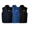 University of Tulsa Mens Fleece Vest - Embroidered with choice of design