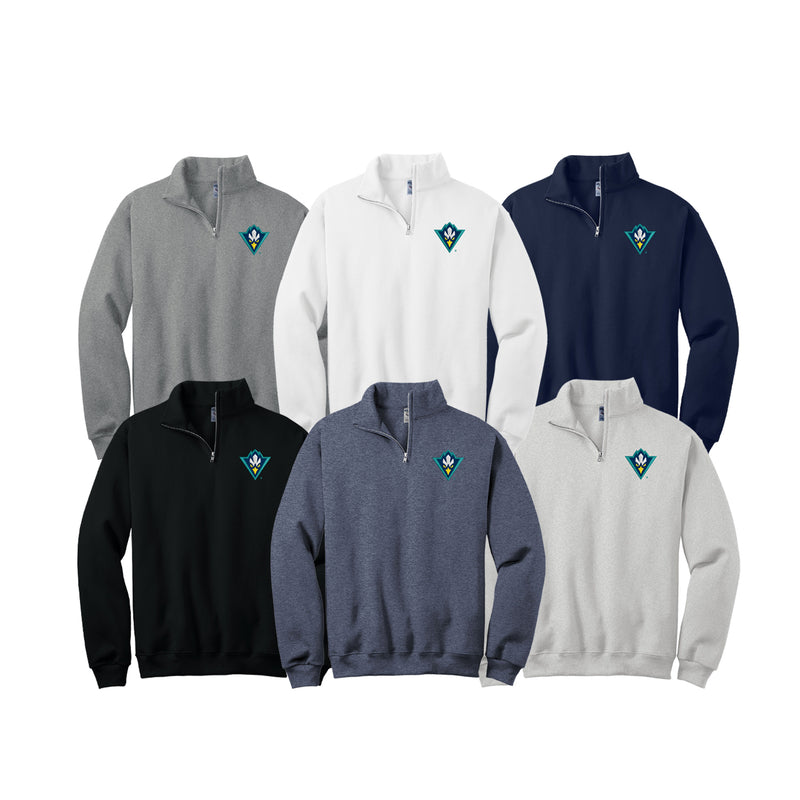 North Carolina Wilmington Seahawk Quarter Zip Sweatshirt