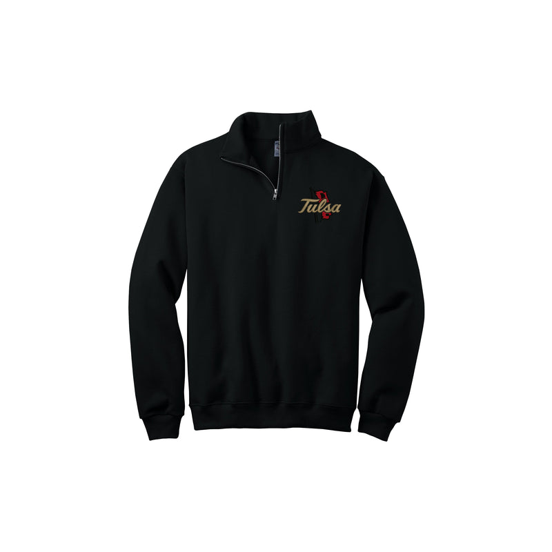 The University of Tulsa Sweatshirt, Embroidered Quarter Zip