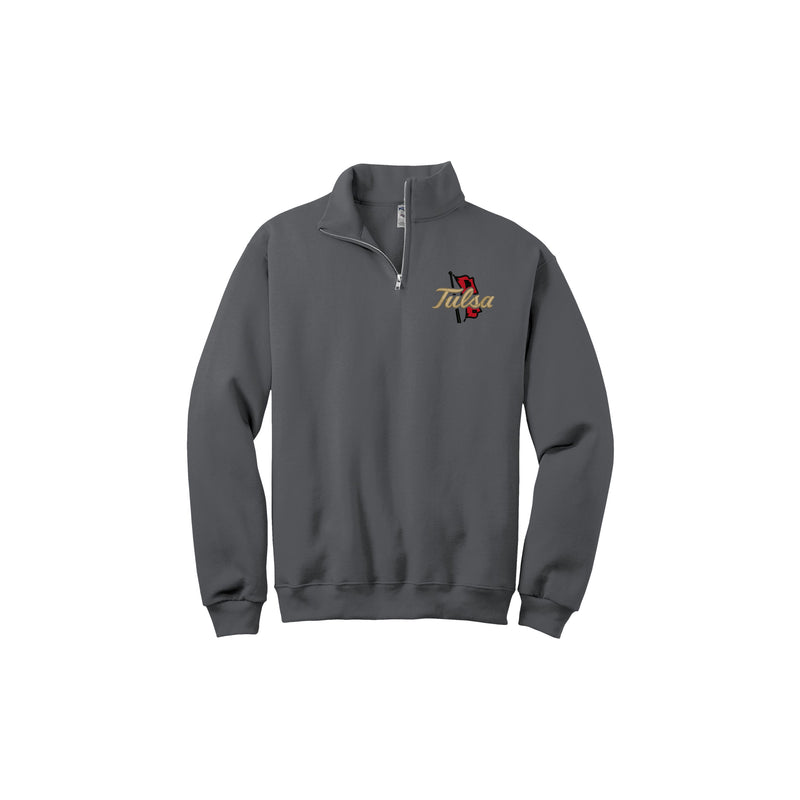 The University of Tulsa Sweatshirt, Embroidered Quarter Zip