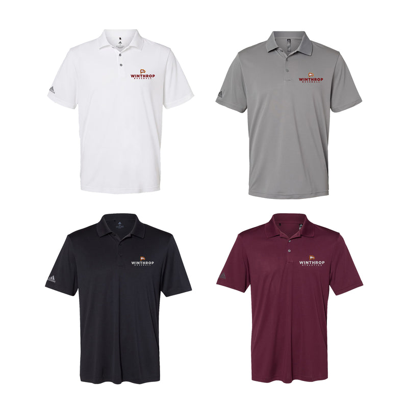 Winthrop Adidas Polo with Choice of Sport