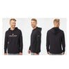 Winthrop Eagles Adidas Lightweight Hooded Sweatshirt with Choice of Sport - Black