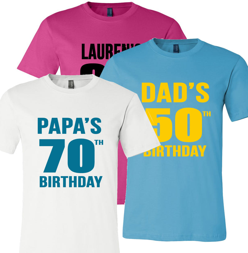 Milestone Birthday T-Shirts