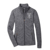 Monogrammed Modern Stripe Fleece Jacket - Ladies