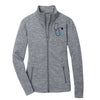 Monogrammed Modern Stripe Fleece Jacket - Ladies