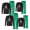 Personalized Family Christmas Tree Matching Pajama Set