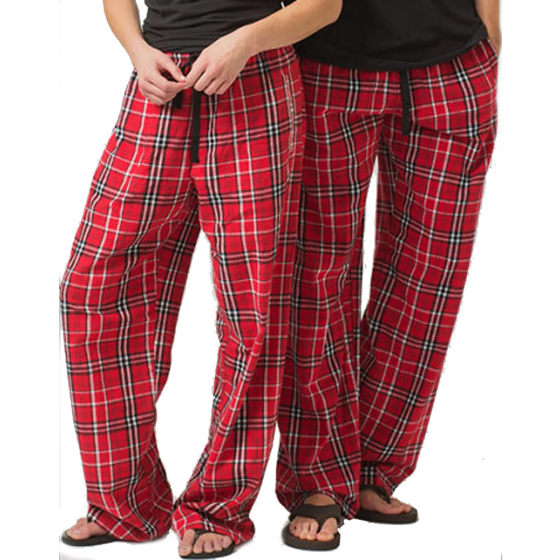 Women's Personalized Embroidered Monogram Flannel Pajama Pants