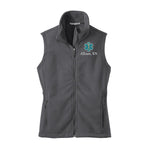 Women's Nurse Monogrammed Fleece Vest