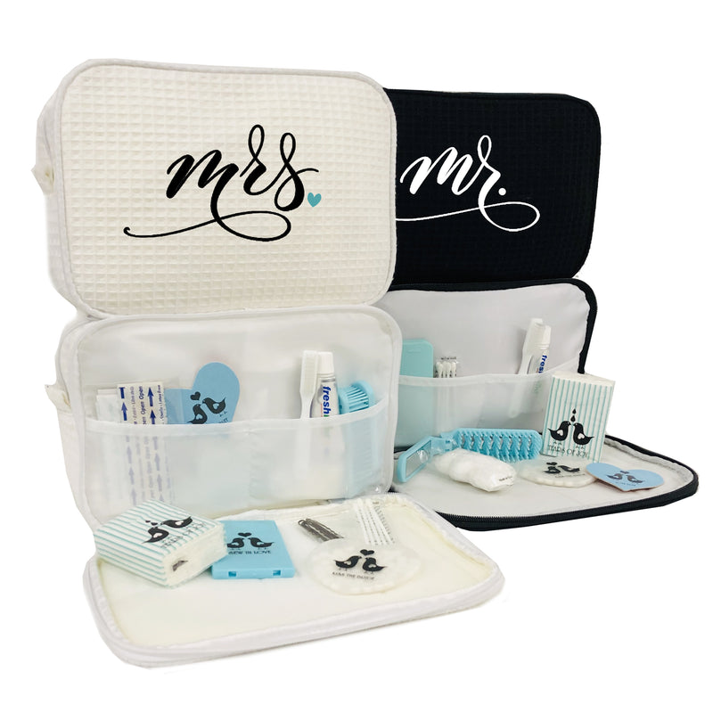 Mr. and Mrs. Honeymooners Travel Bag Gift Set