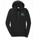 Ladies Core Fleece Full-Zip Hooded Vet Tech Sweatshirt
