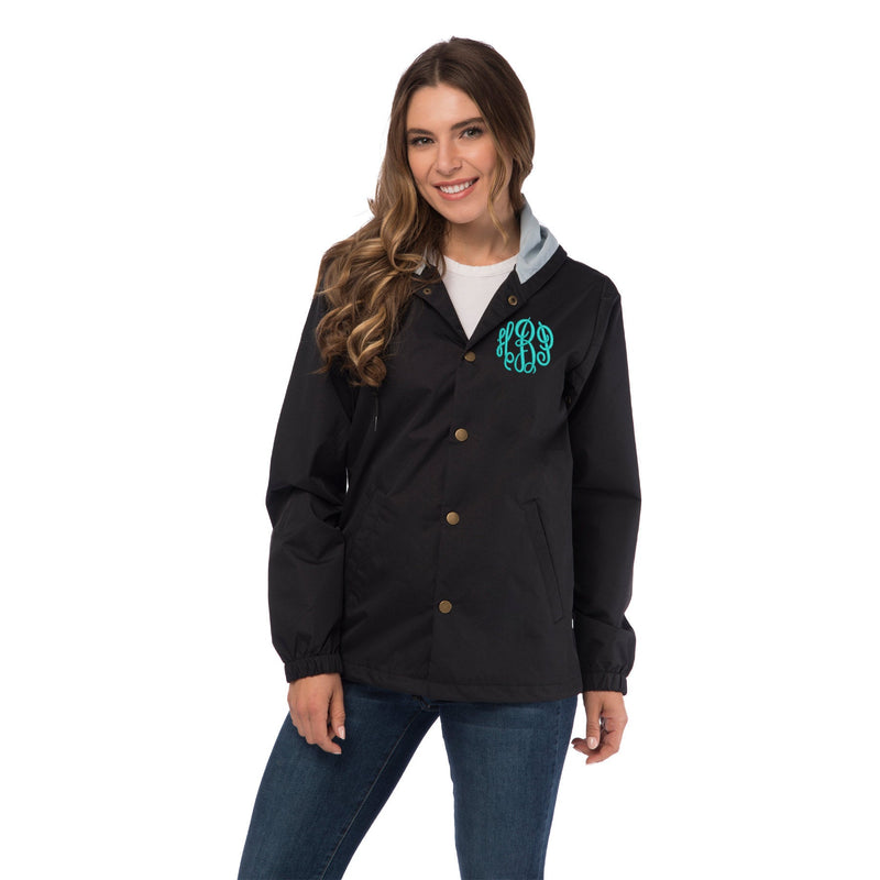 Monogrammed Coaches Jacket