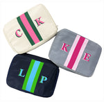 Personalized Shadow Stripe Cosmetic Bag
