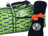 Monogrammed Boys Travel Duffel Bag