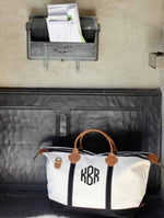 Monogrammed Weekender Travel Bag