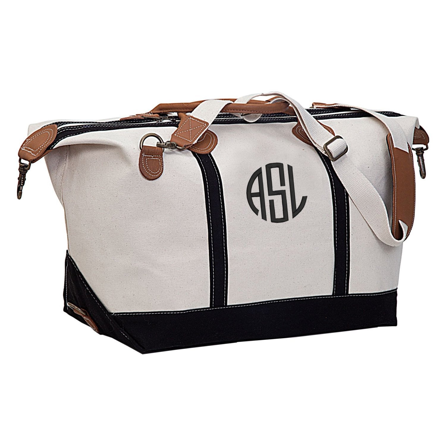 Monogrammed Weekender Travel Bag – Cotton Sisters