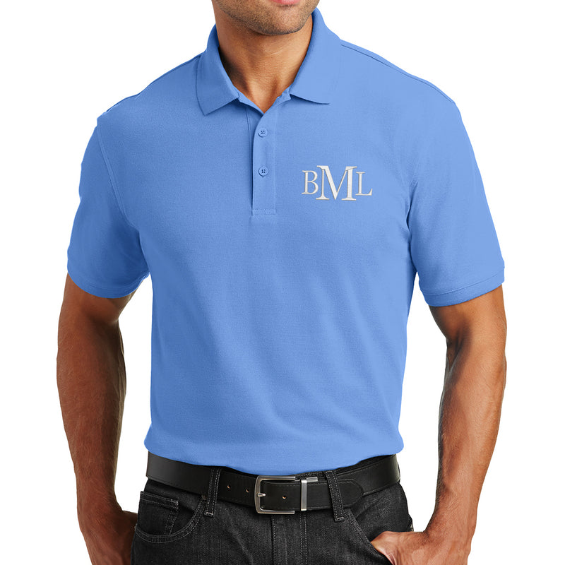 Monogrammed Classic Pique Polo