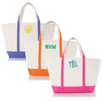 Monogrammed Classic Canvas Tote