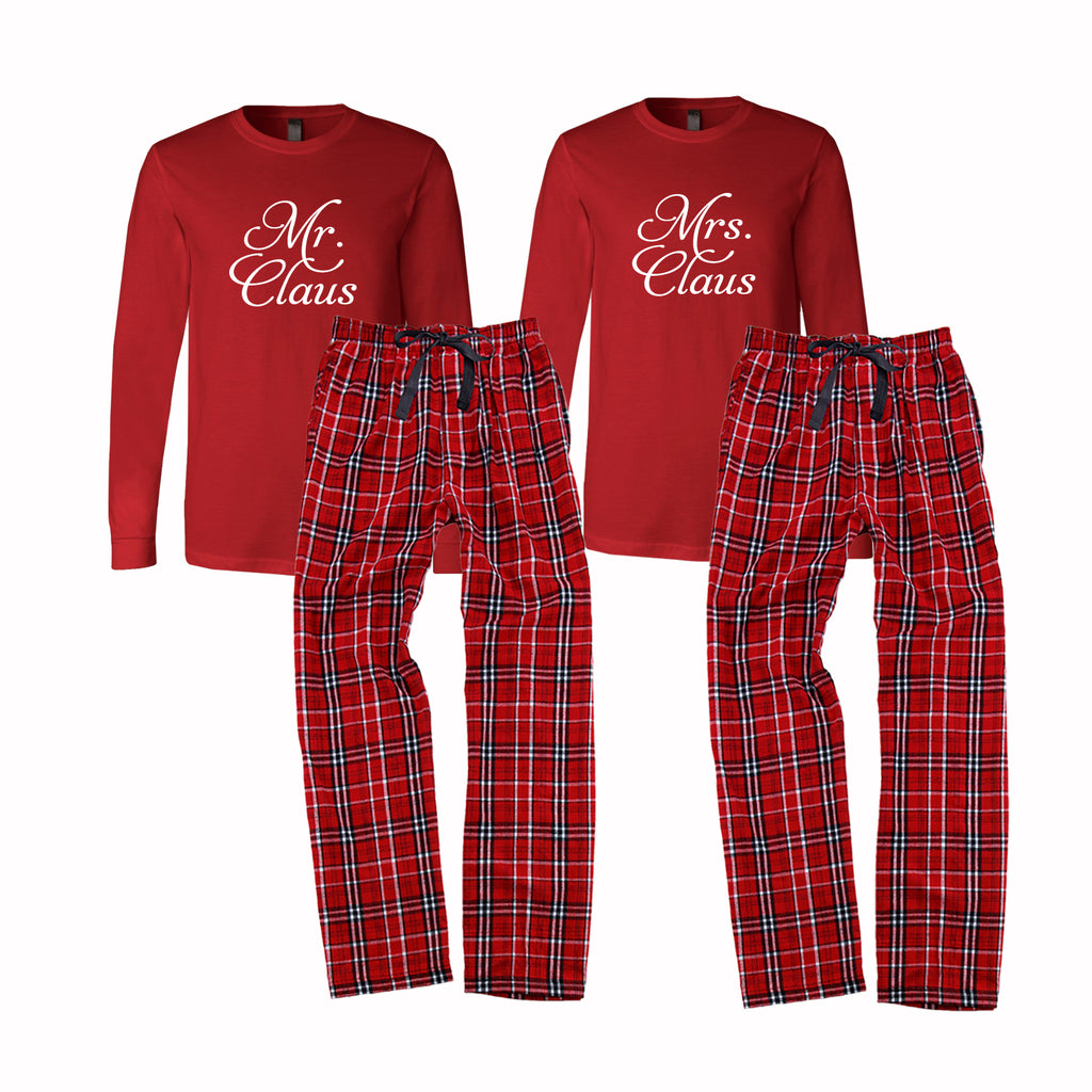 and Claus Pajama Set