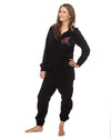 Personalized Adult Fleece Lounger Onesie - Name and Initial