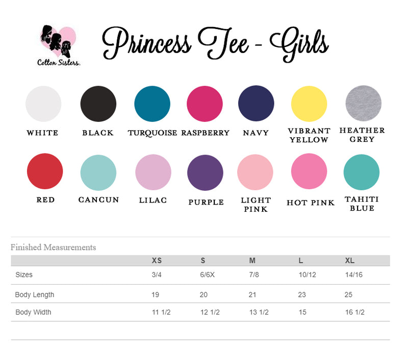 Personalized Glitter Mermaid Girls Princess T-Shirt