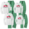 Retro Christmas Tree Truck Matching Family Pajamas
