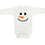 Snowman Matching Family Pajamas - Black/White Buffalo Plaid
