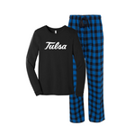 University of Tulsa Flannel Pajama Set