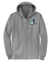 Ladies Core Fleece Full-Zip Hooded Vet Tech Sweatshirt