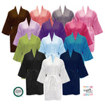 National Panhellenic Conference Waffle Weave Kimono Bathrobe